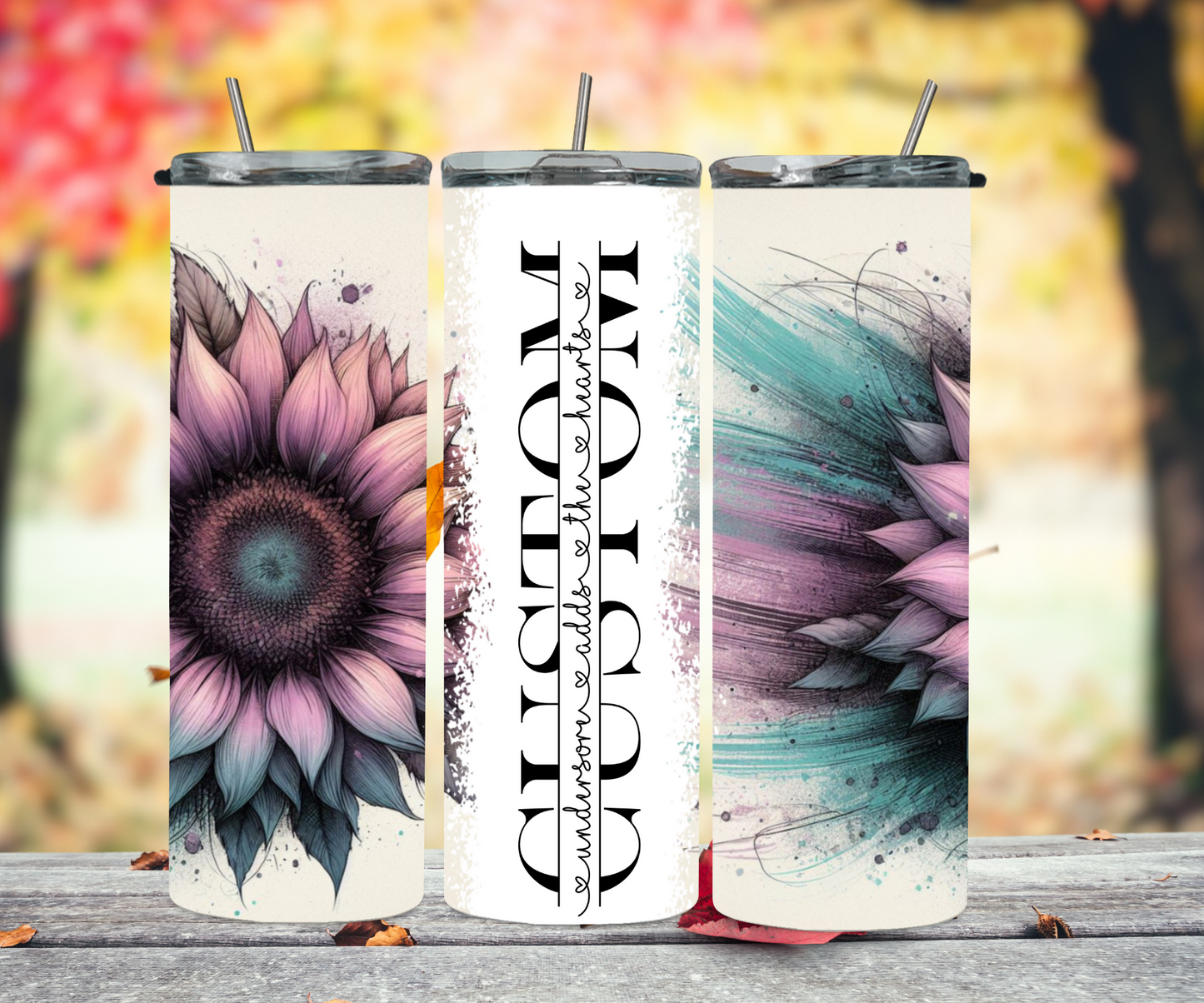 Sunflower pastel purple 2Face Graphics