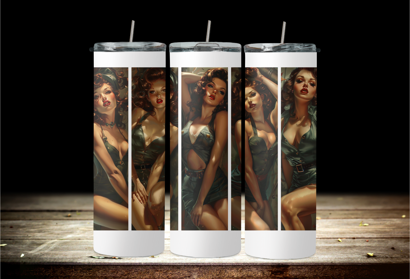Pin up girl 2Face Graphics