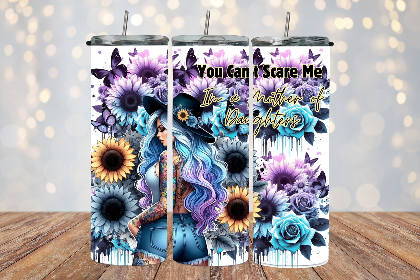 You Cant Scare ME 2Face Graphics