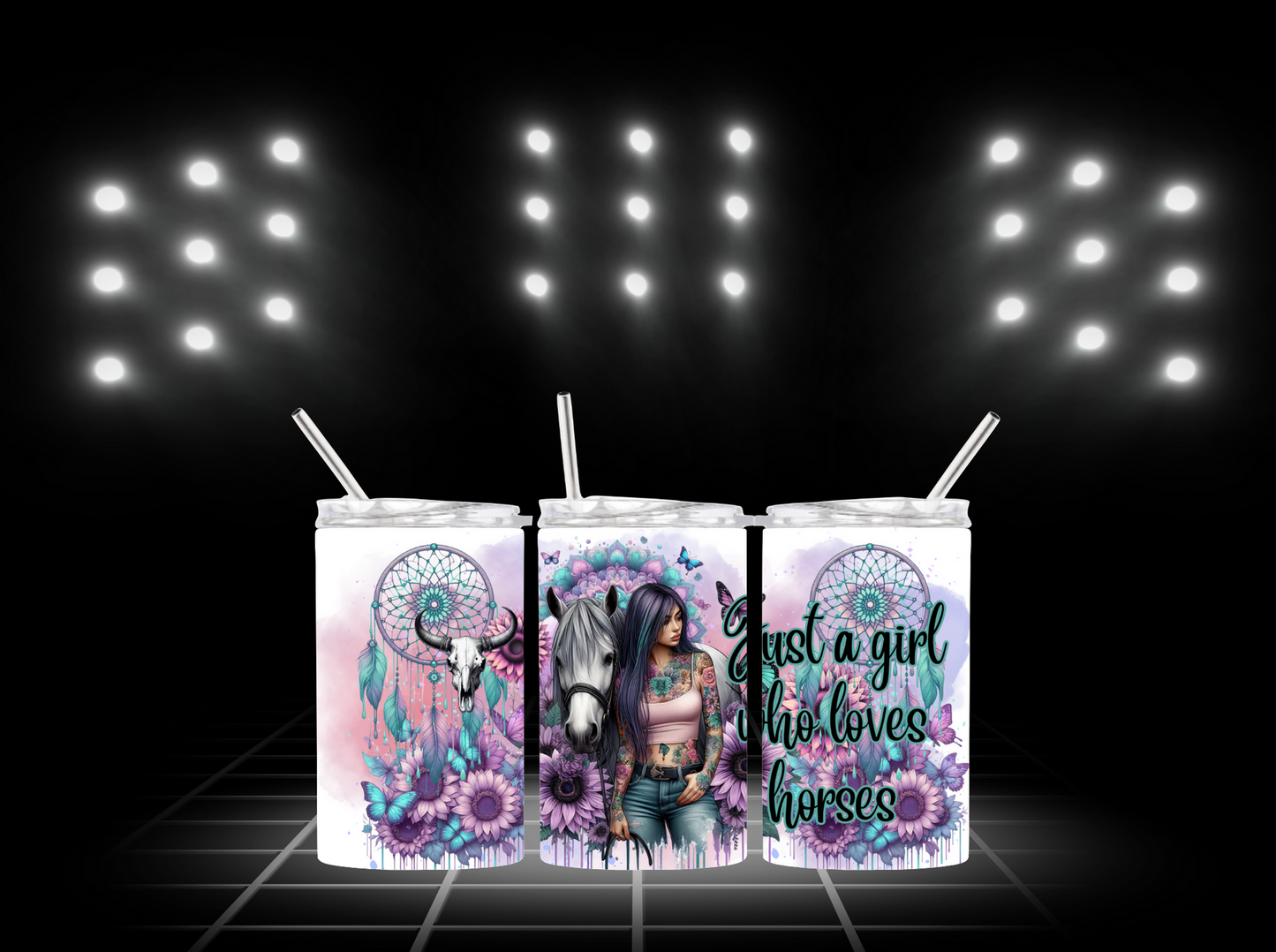 Just a girl who loves horses 2Face Graphics