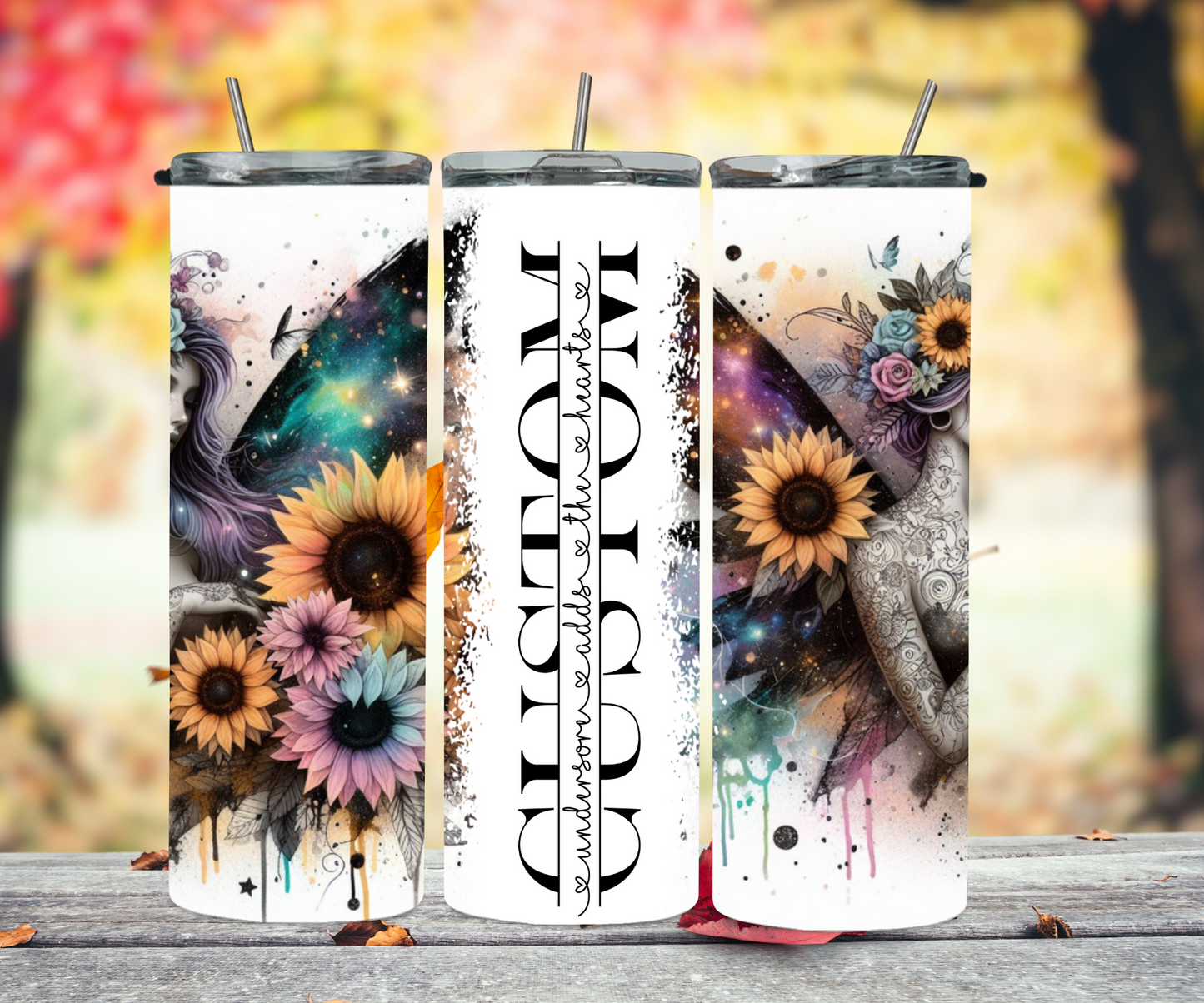 Fairy with sunflowers