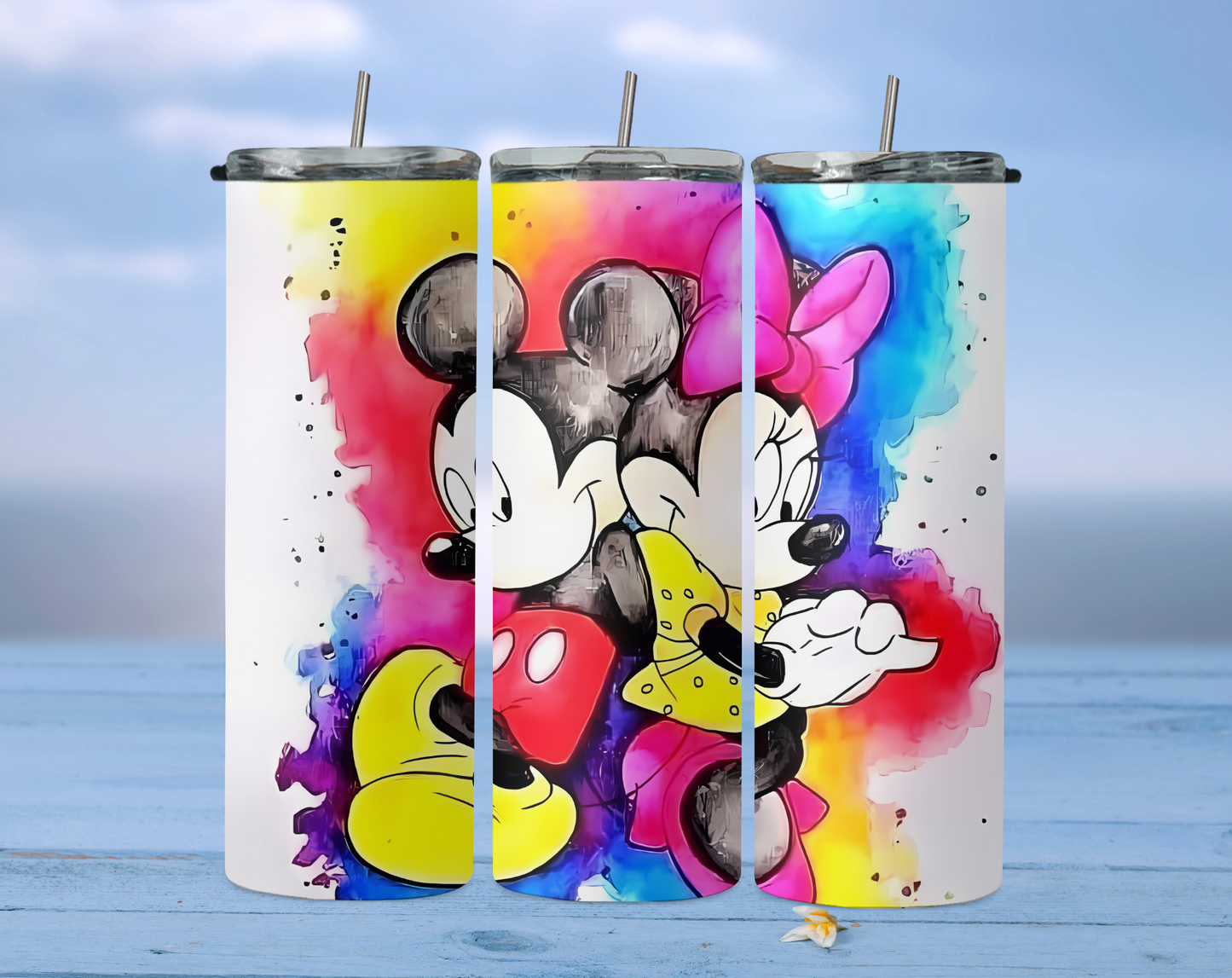 Micky and mini spraypaint