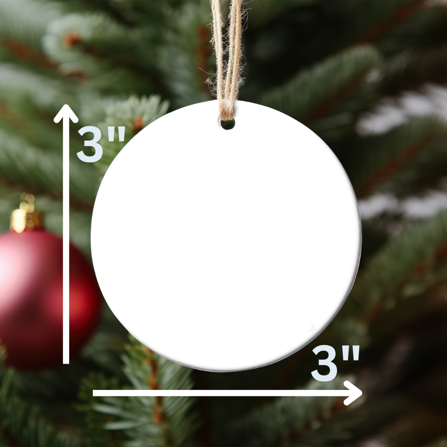 Custom Pre-Order Ornament 2Face Graphics
