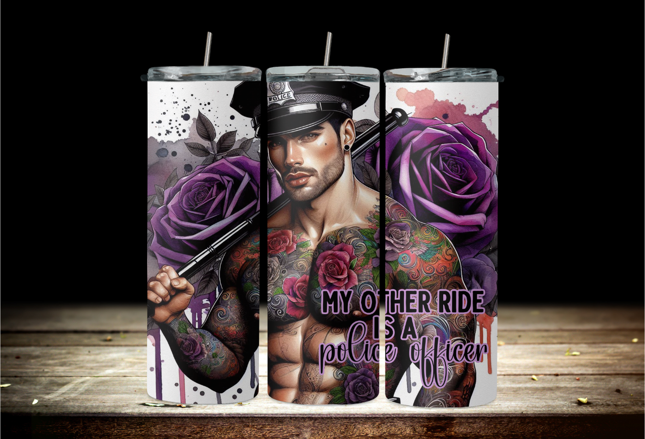 Police Officer Quote 2Face Graphics