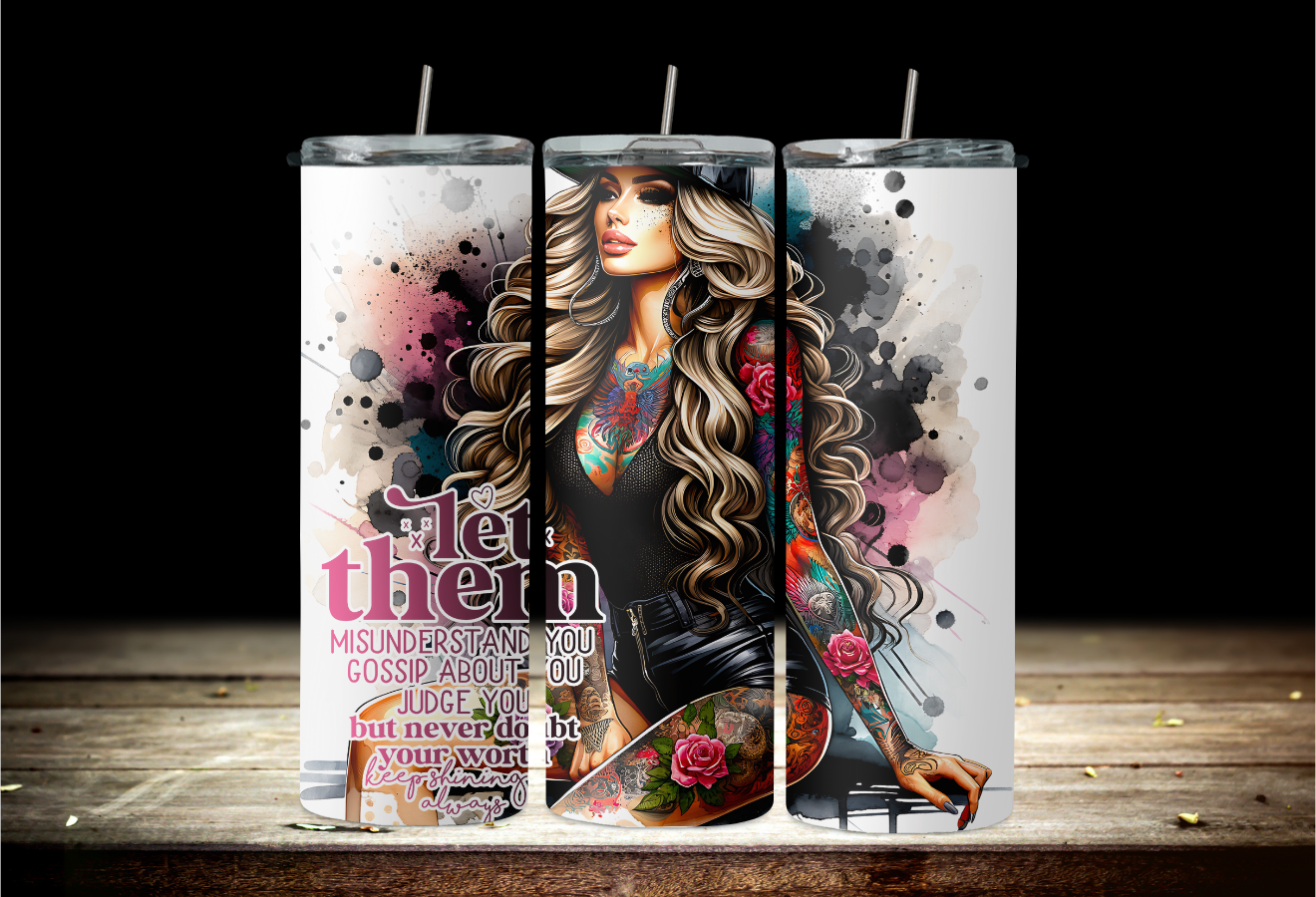let them sitting on table 2Face Graphics