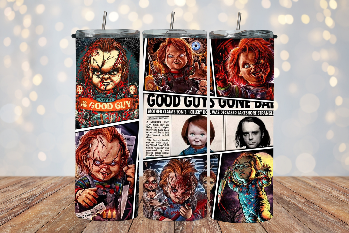 Chuckie Halloween 2Face Graphics