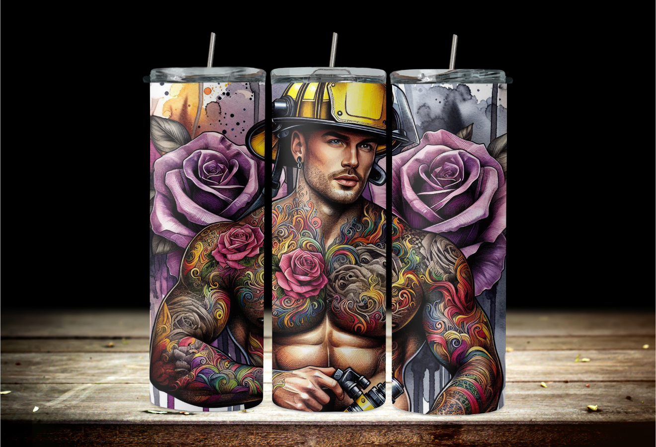 Firefighter 2Face Graphics