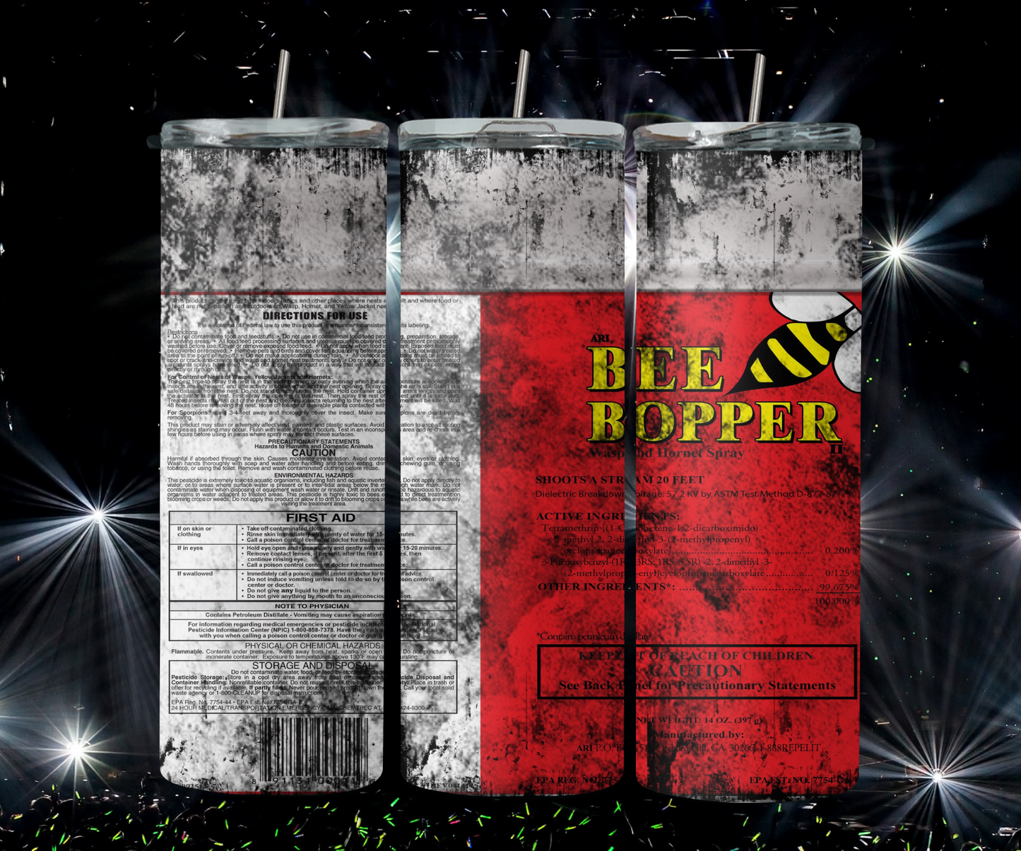Bee Bopper 2Face Graphics