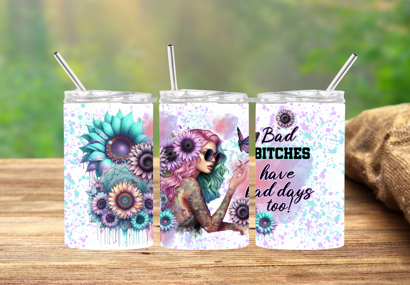 Bad bitches have bad days too! 2Face Graphics