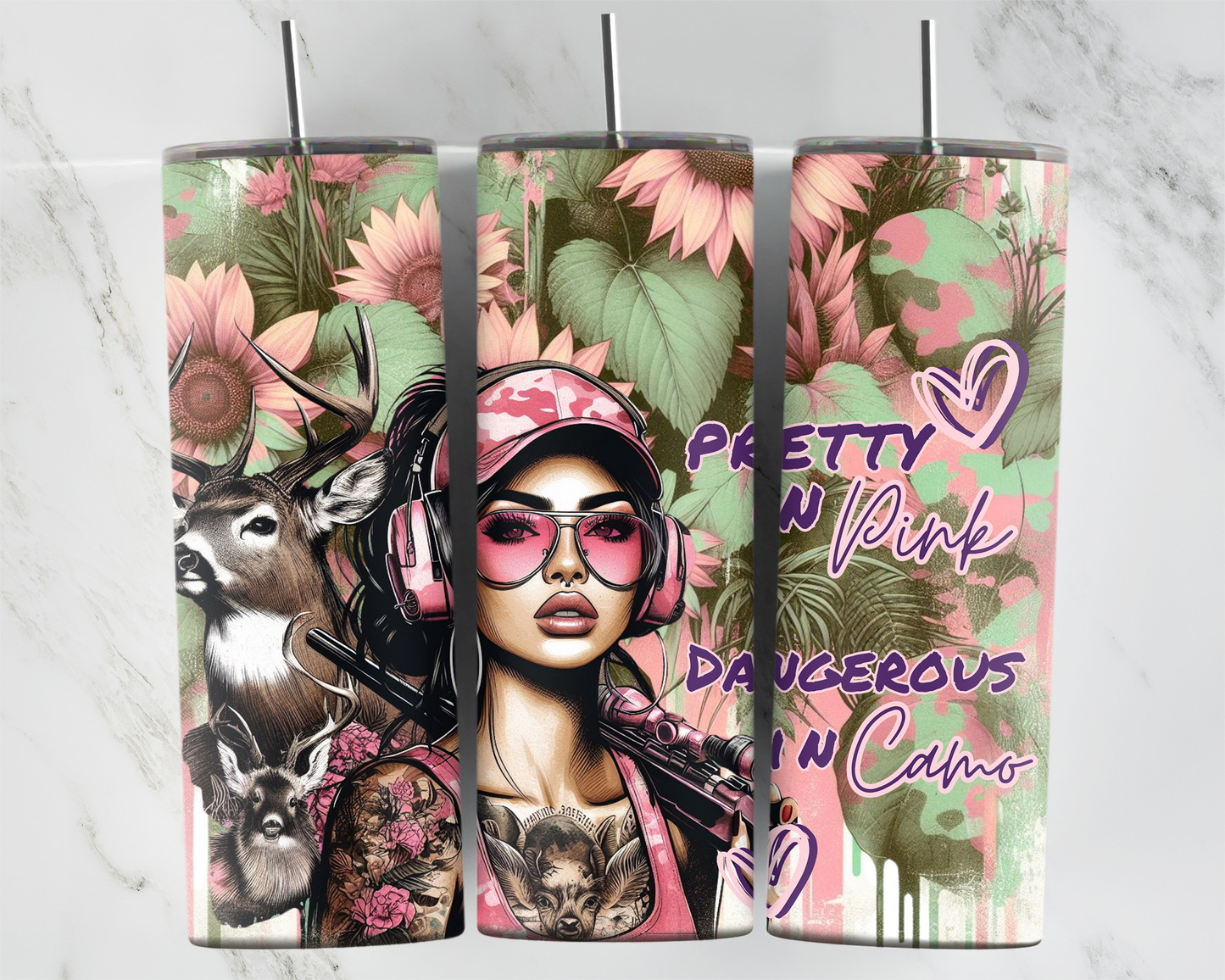 pretty in pink shooting girl