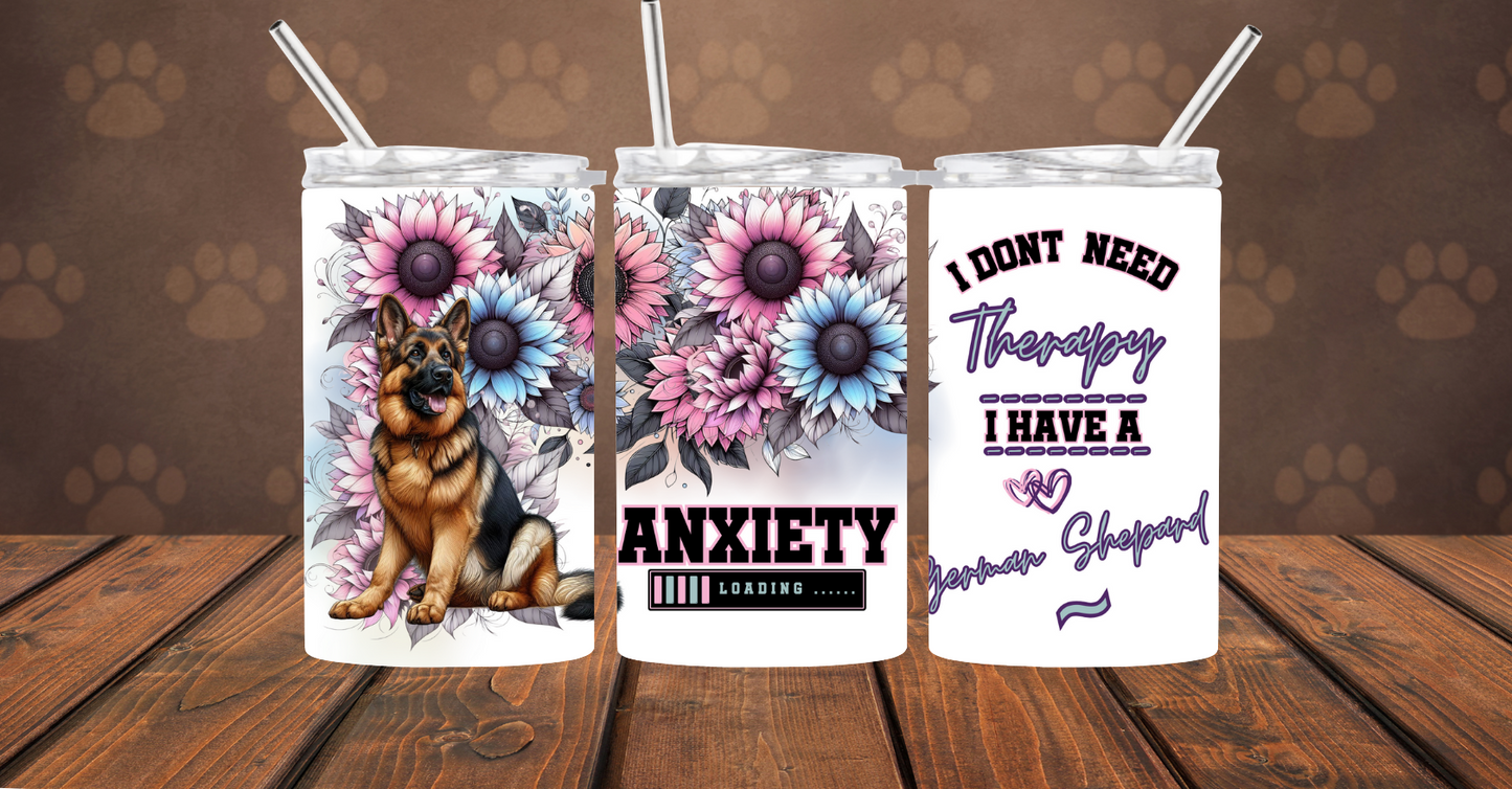 i dont need therapy i need a German Shepherd 2Face Graphics