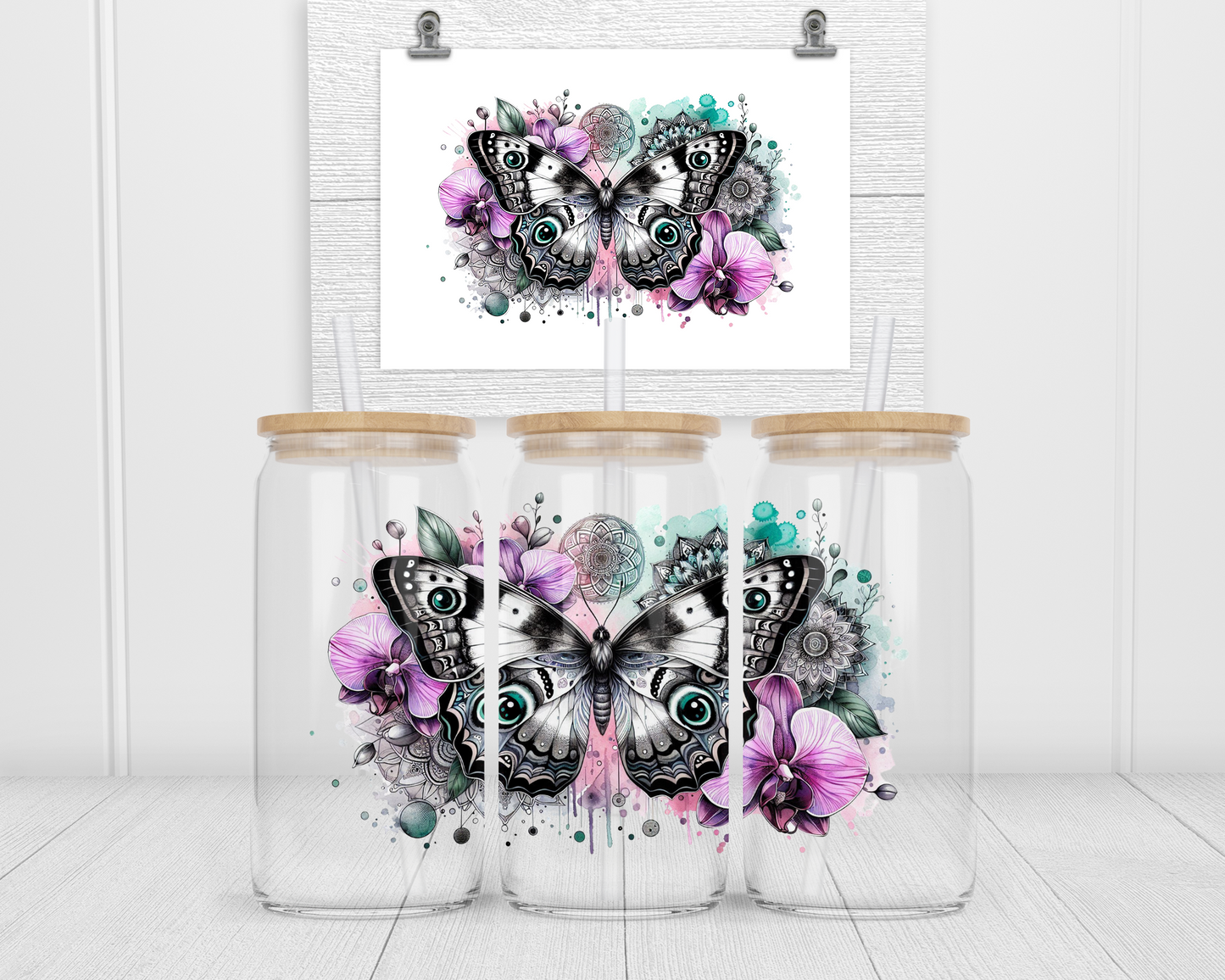 Butterfly 2Face Graphics