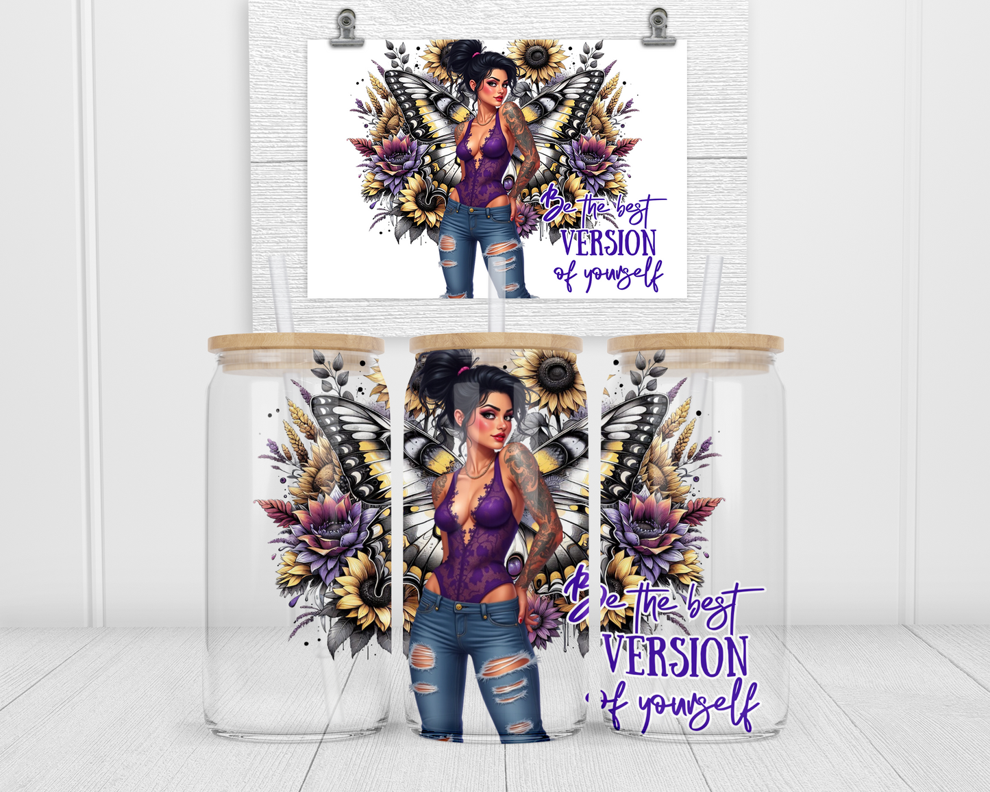 Be the best version of yourself 2Face Graphics