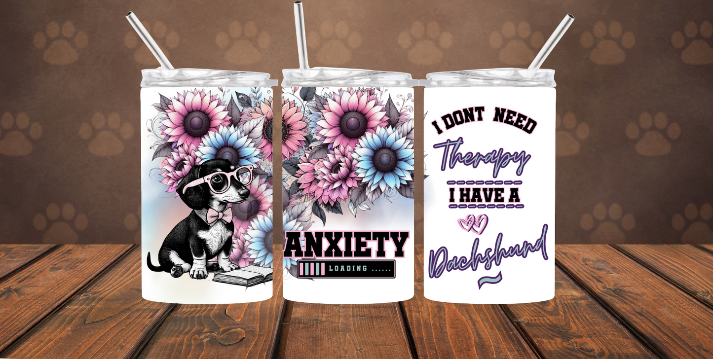 i dont need therapy i need a dachshund 2Face Graphics
