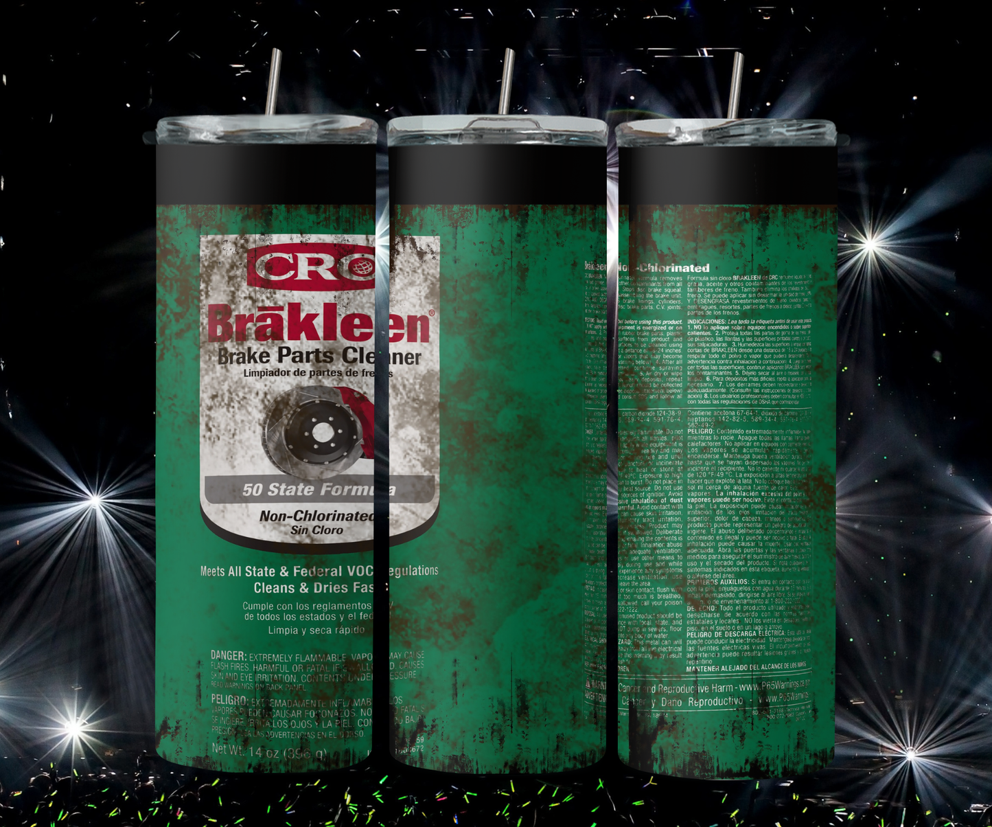 Brakleen Brake Parts Cleaner 2Face Graphics