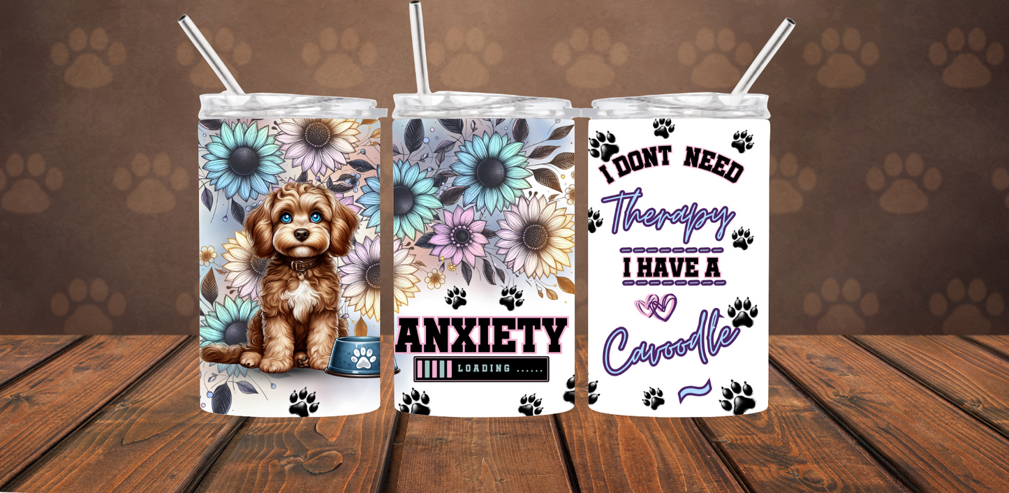 i dont need therapy i need a cavoodle 2Face Graphics