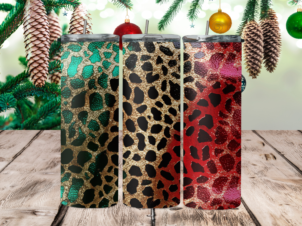 Christmas cheetah 2Face Graphics