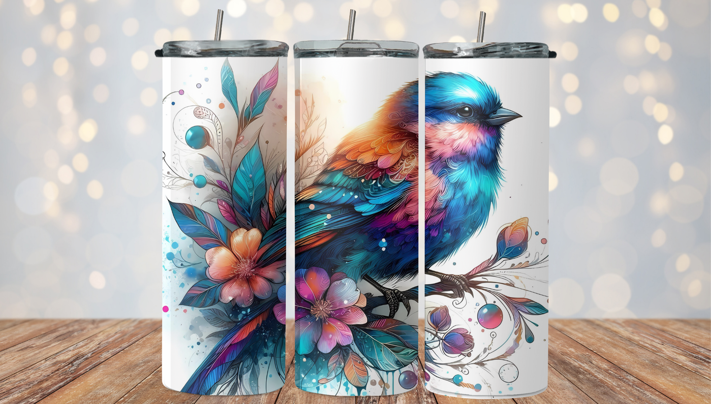 beautiful colorful bird 2Face Graphics