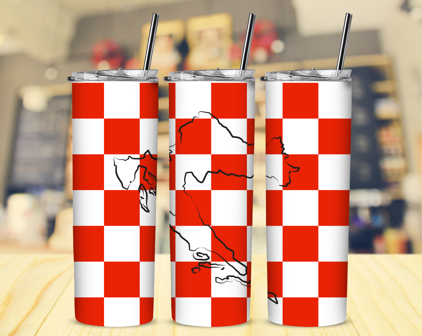 Croatian With GRB Tumbler 2Face Graphics