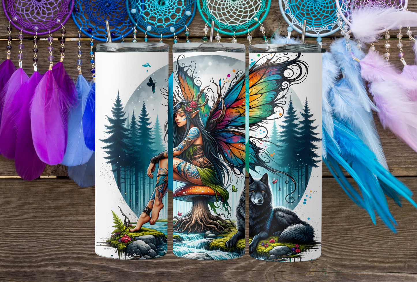Wolf Girl Fairytale 2Face Graphics