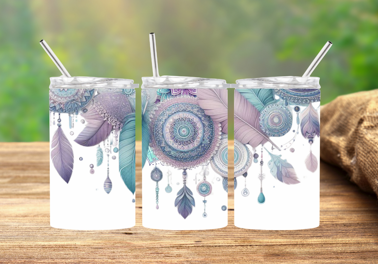 Feather mandala 2Face Graphics