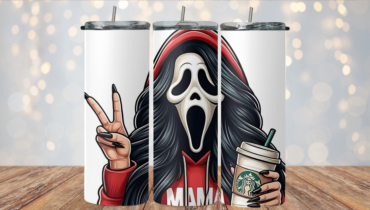 Halloween black hair girl 2Face Graphics