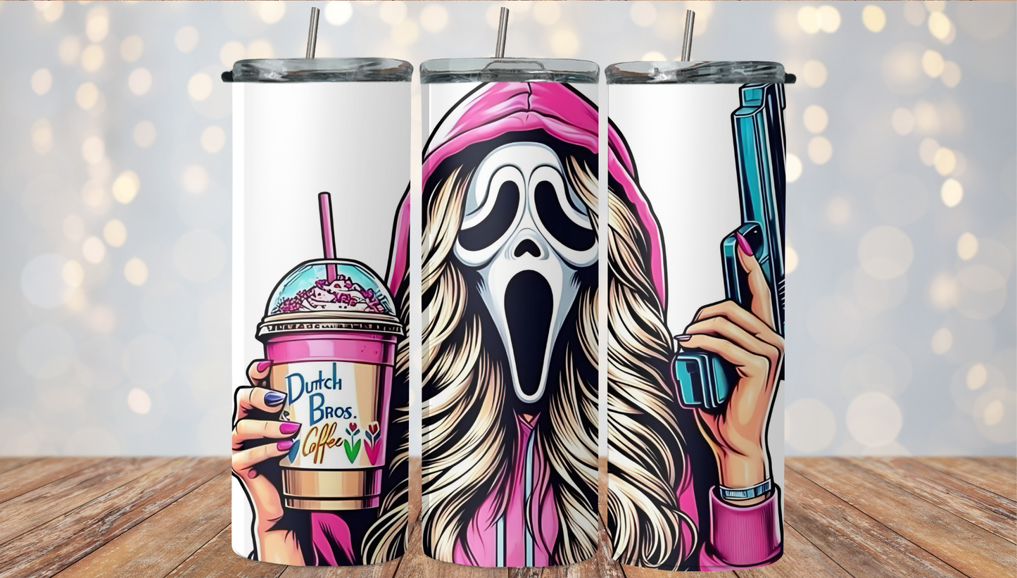 Halloween blonde hair girl 2Face Graphics