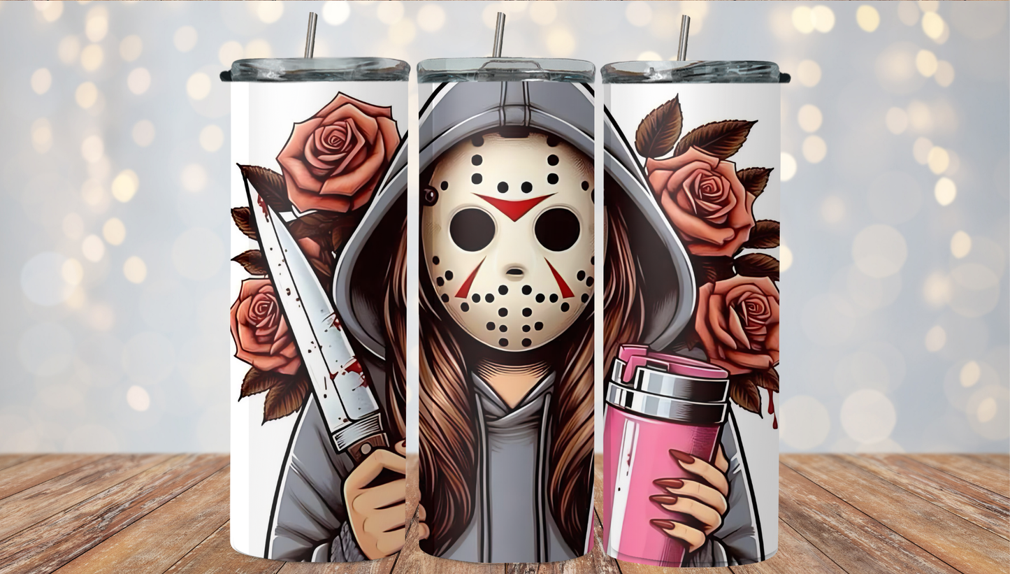 Halloween mask girl 2Face Graphics