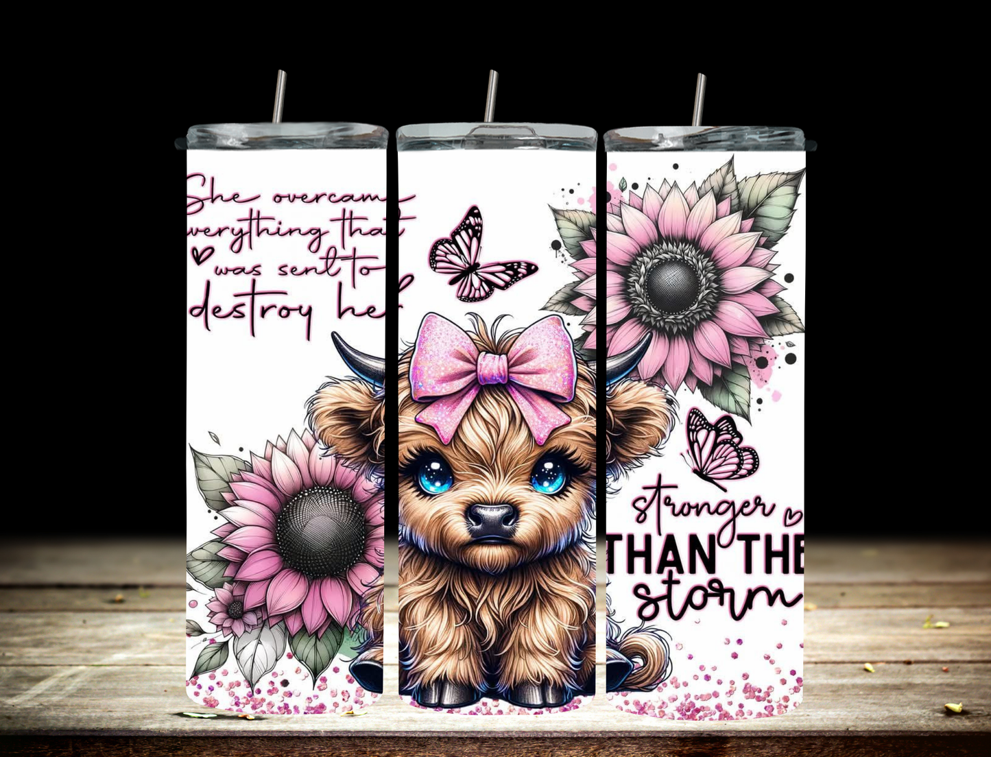 baby highland cow 2Face Graphics