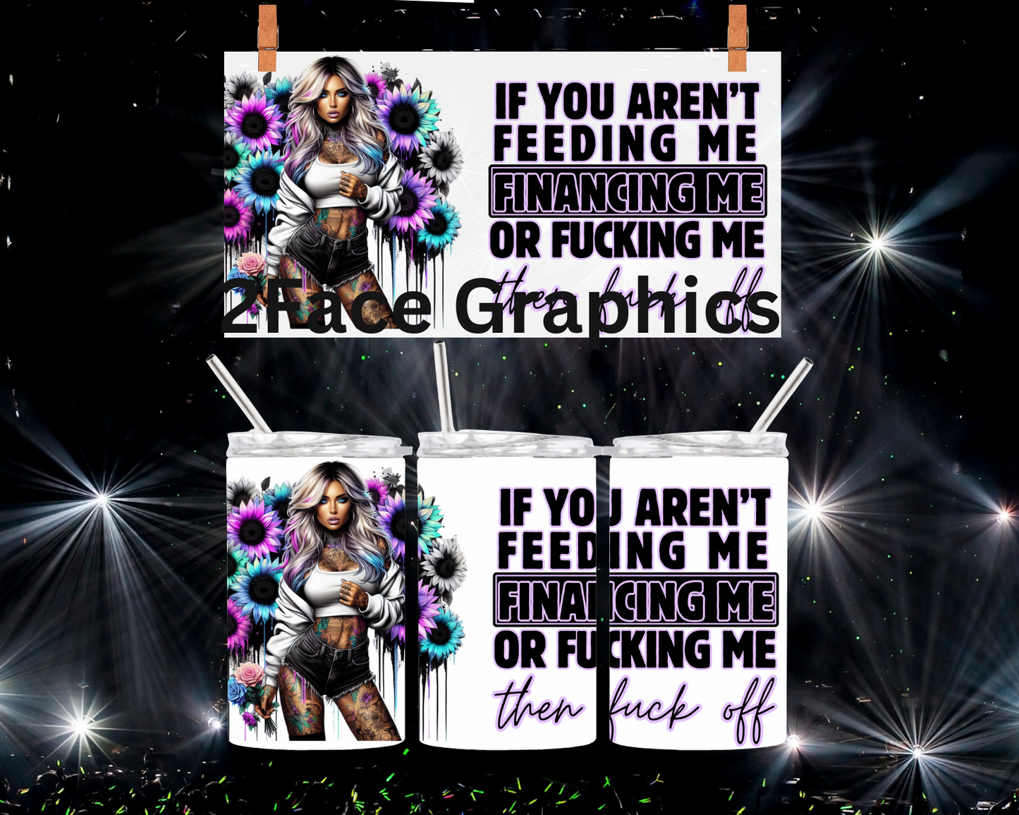 If you aren't feeding me 2Face Graphics
