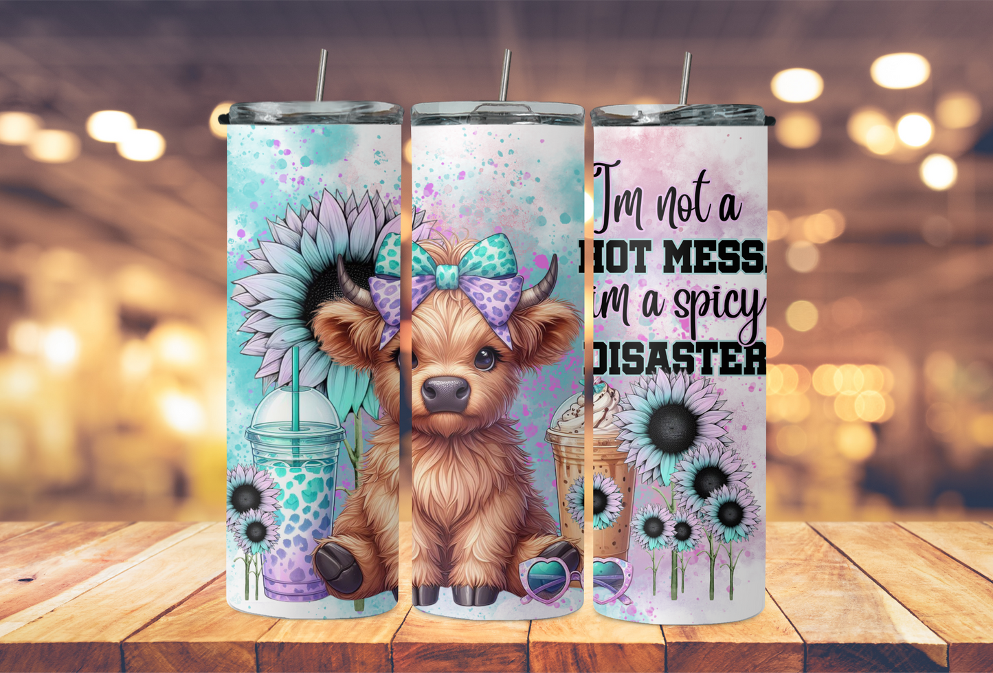 Im not a hot mess 2Face Graphics