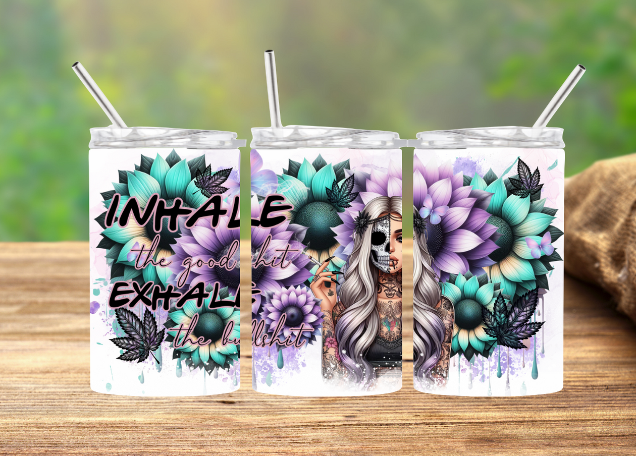 INHALE the good EXHALE the bad 2Face Graphics