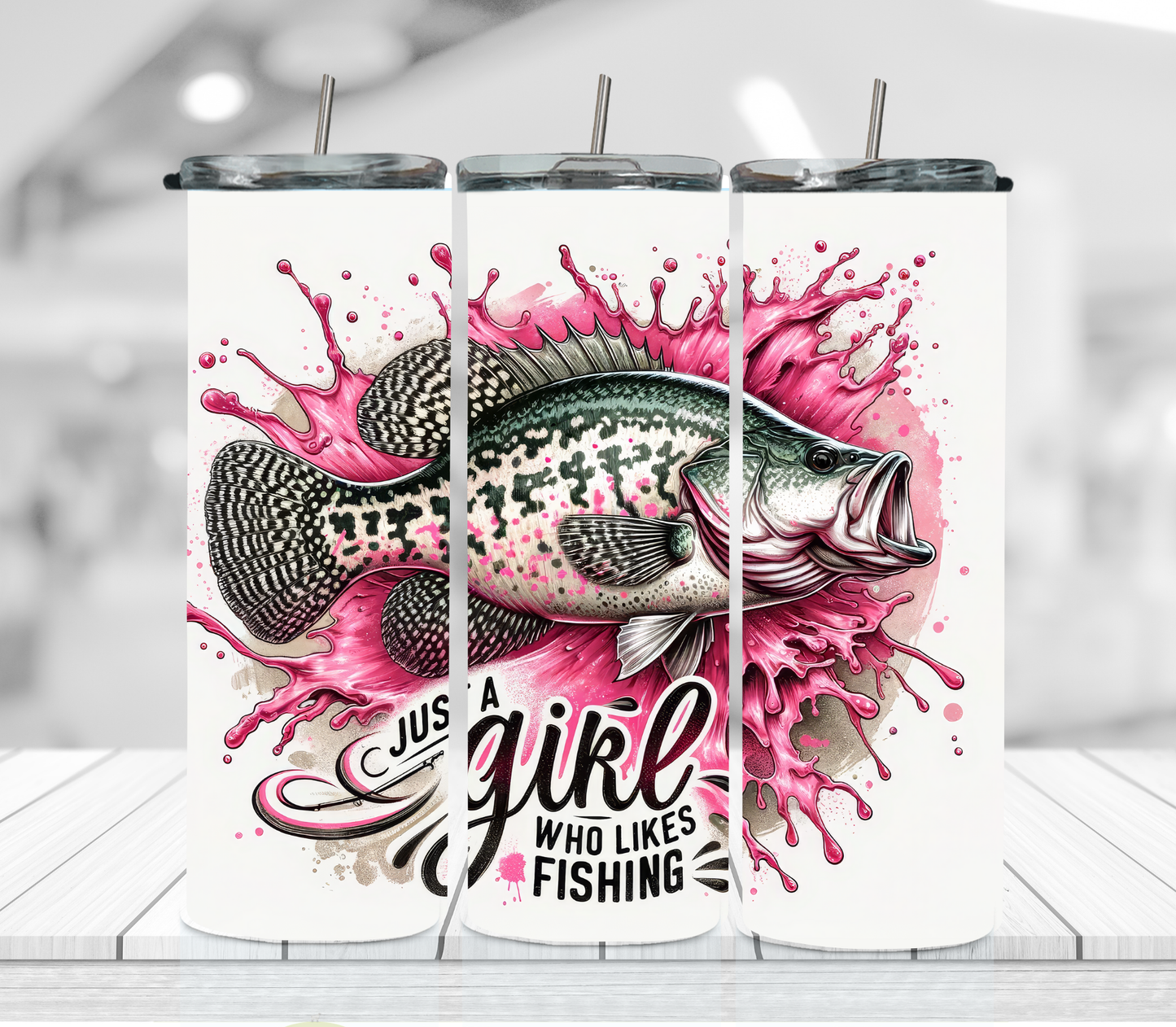 Just a girl who loves fishing 2Face Graphics