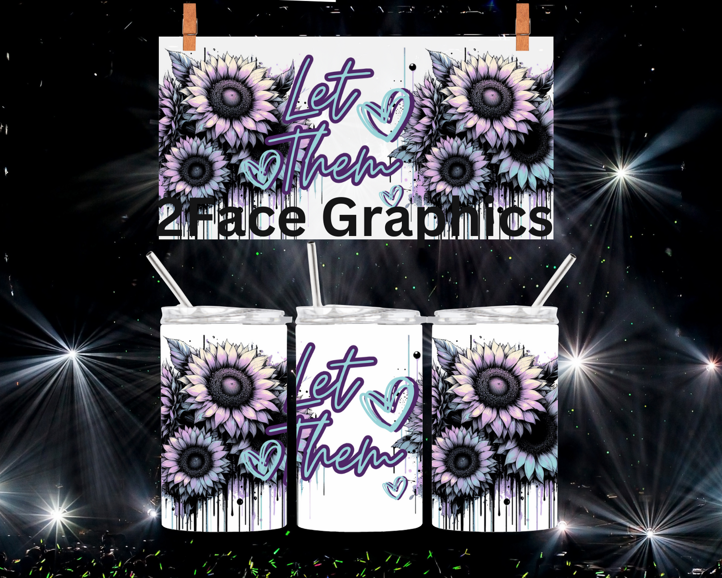 Let them pastel 2Face Graphics