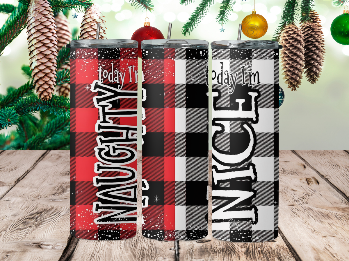 Naughty or Nice 2Face Graphics