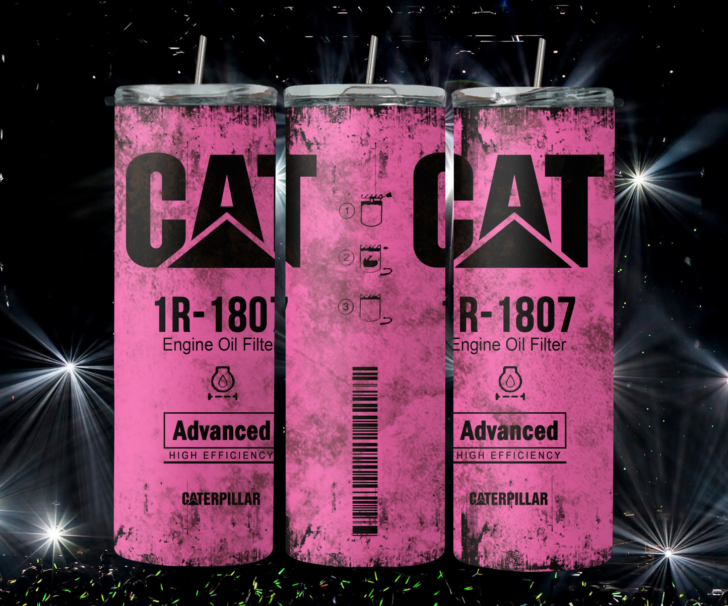 Dirty CAT Filter Pink 2Face Graphics
