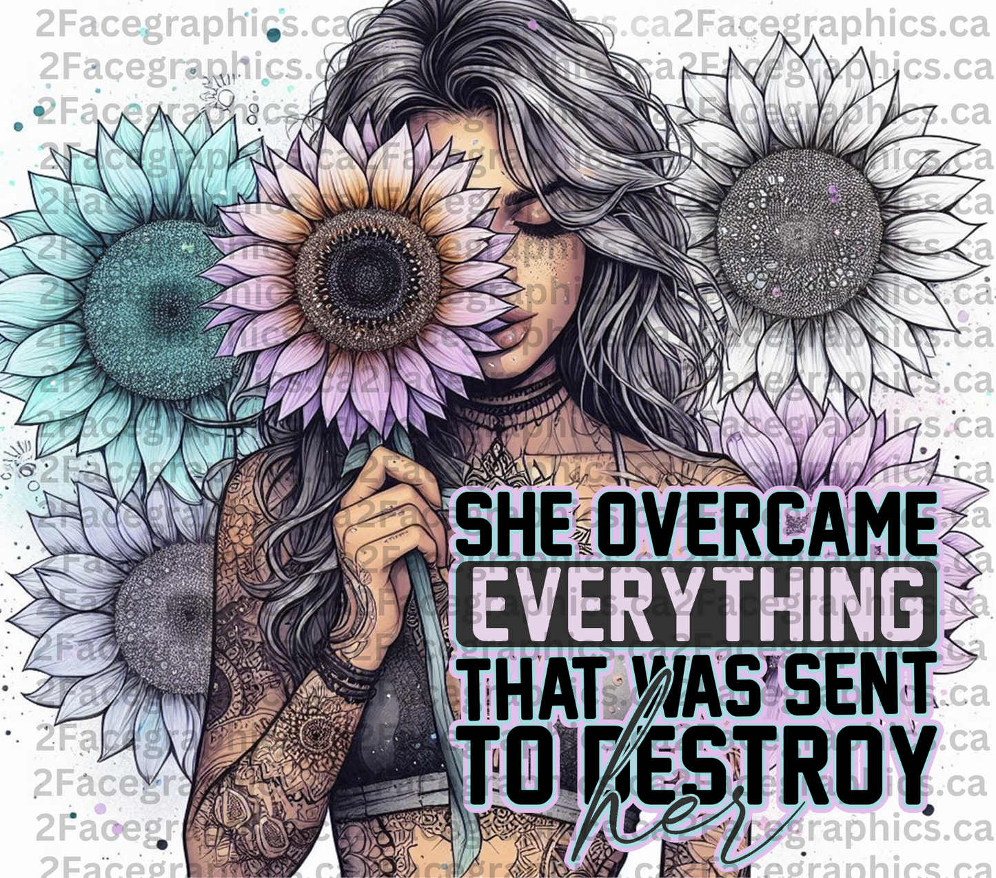 She Overcame Everything WRAP