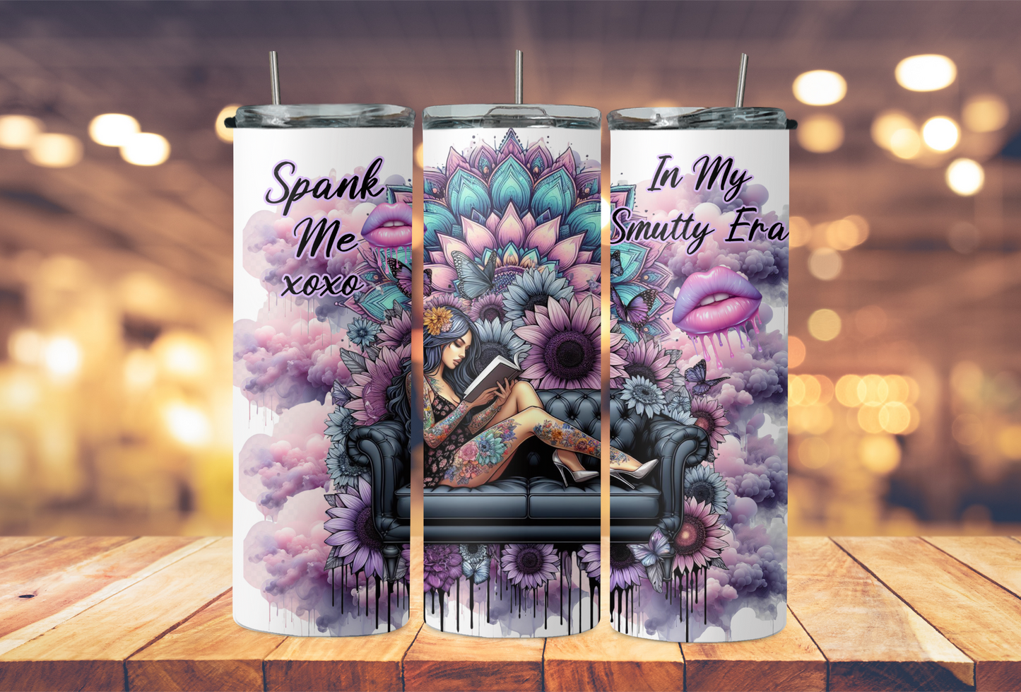 Spank me smutt reading on a couch