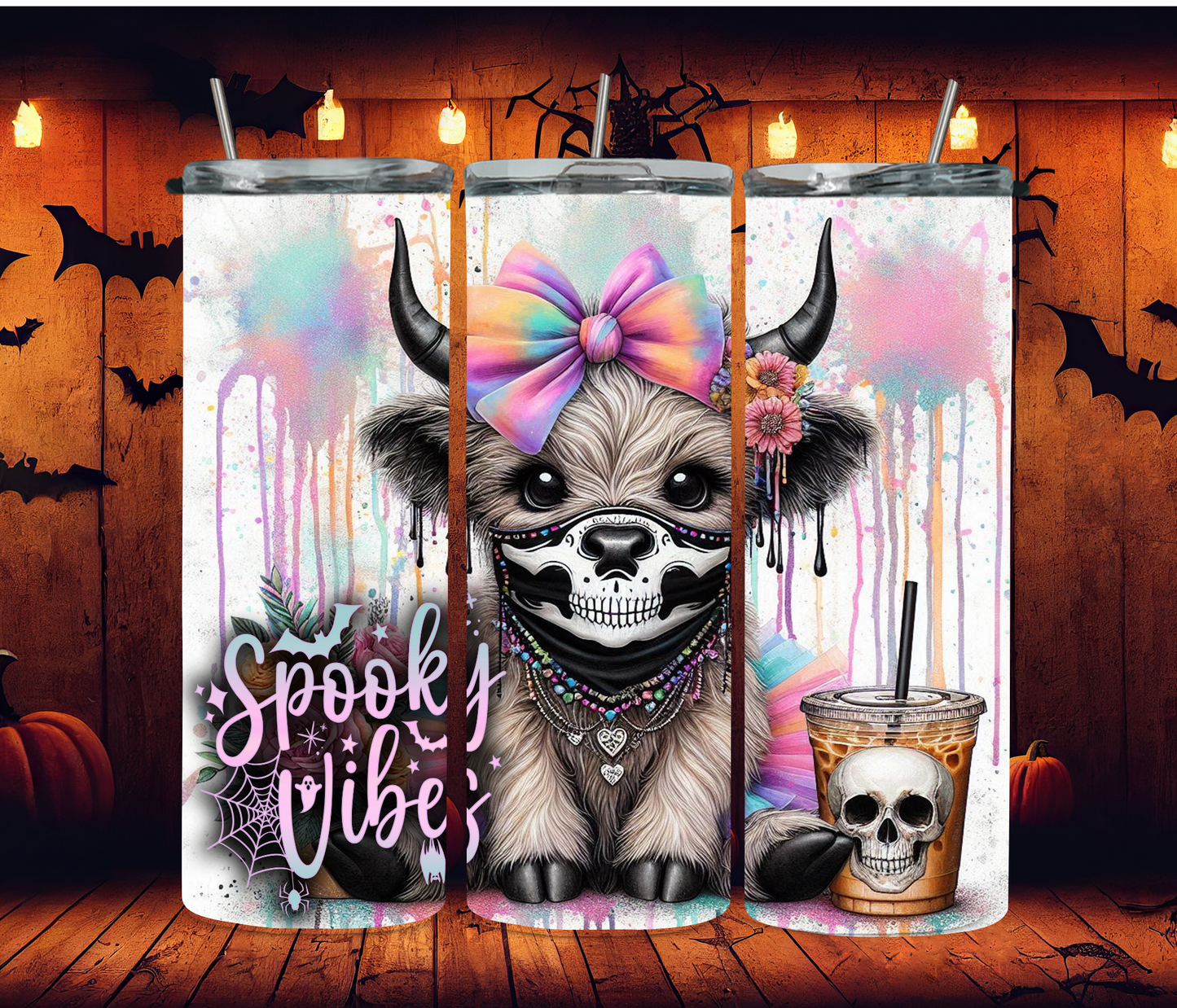 spooky vibes baby heifer 2Face Graphics