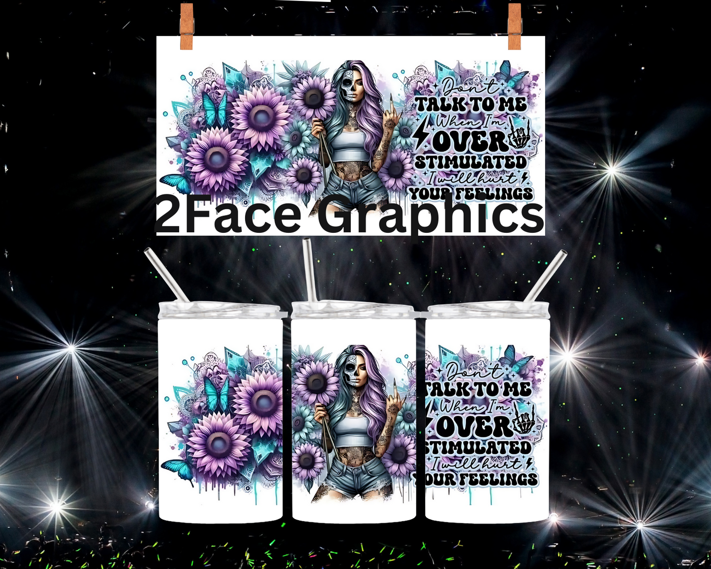 Talk to me 2Face Graphics