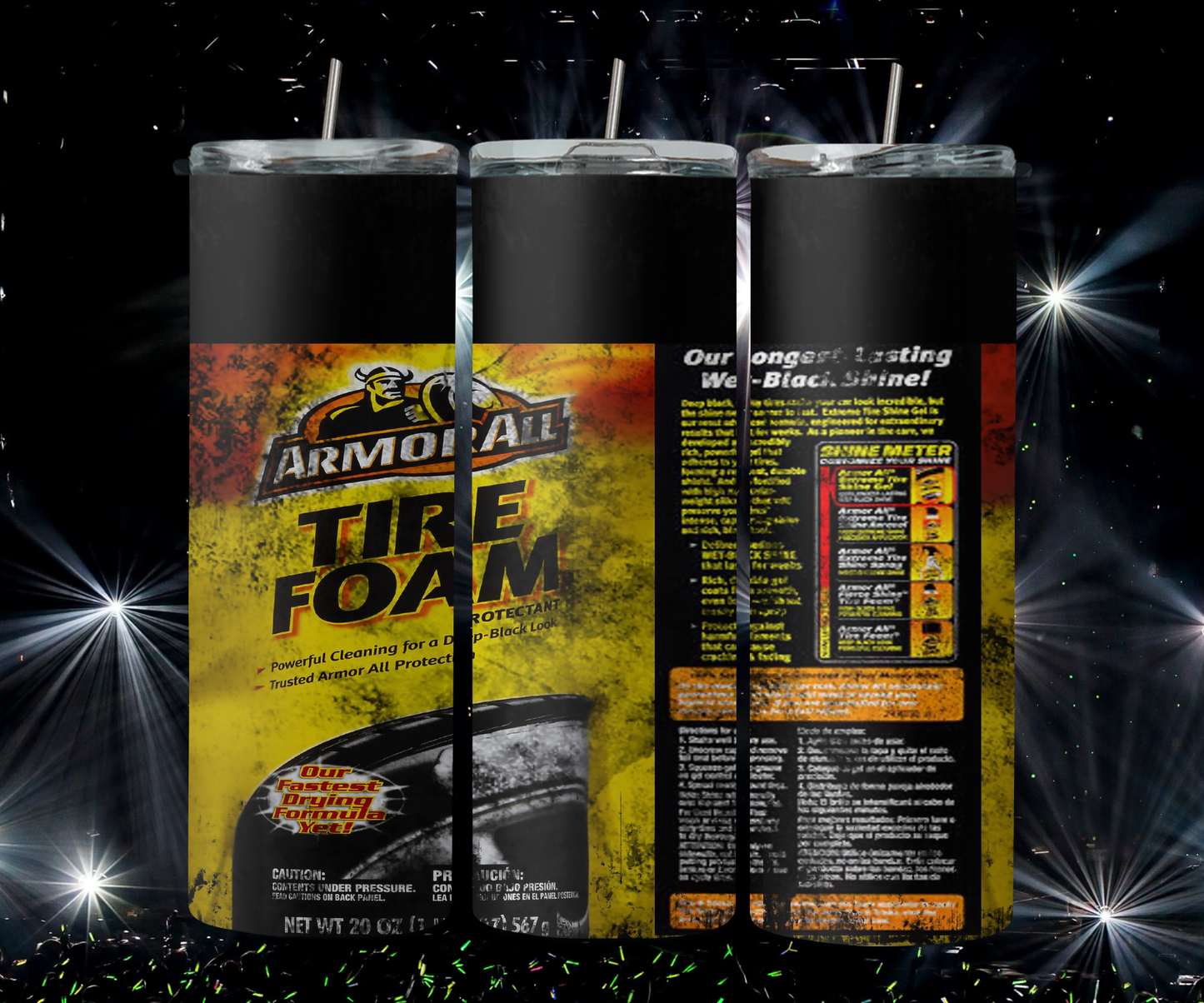 Tire Foam 2Face Graphics