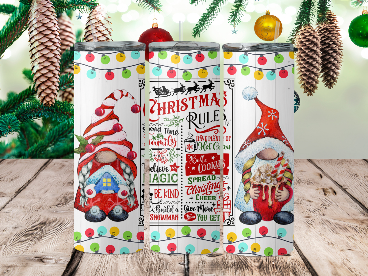 Christmas gnome rules 2Face Graphics