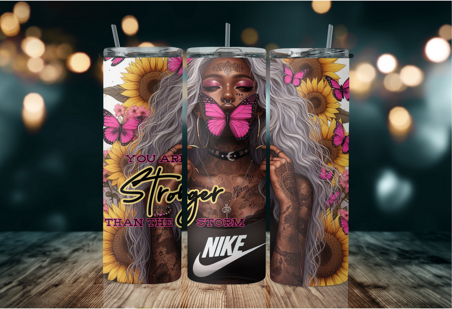 Stronger then the storm pink