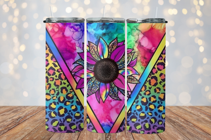Multi Color Sunflower Cheetah