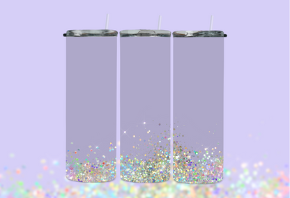 Purple Sparkle Tumbler 20oz