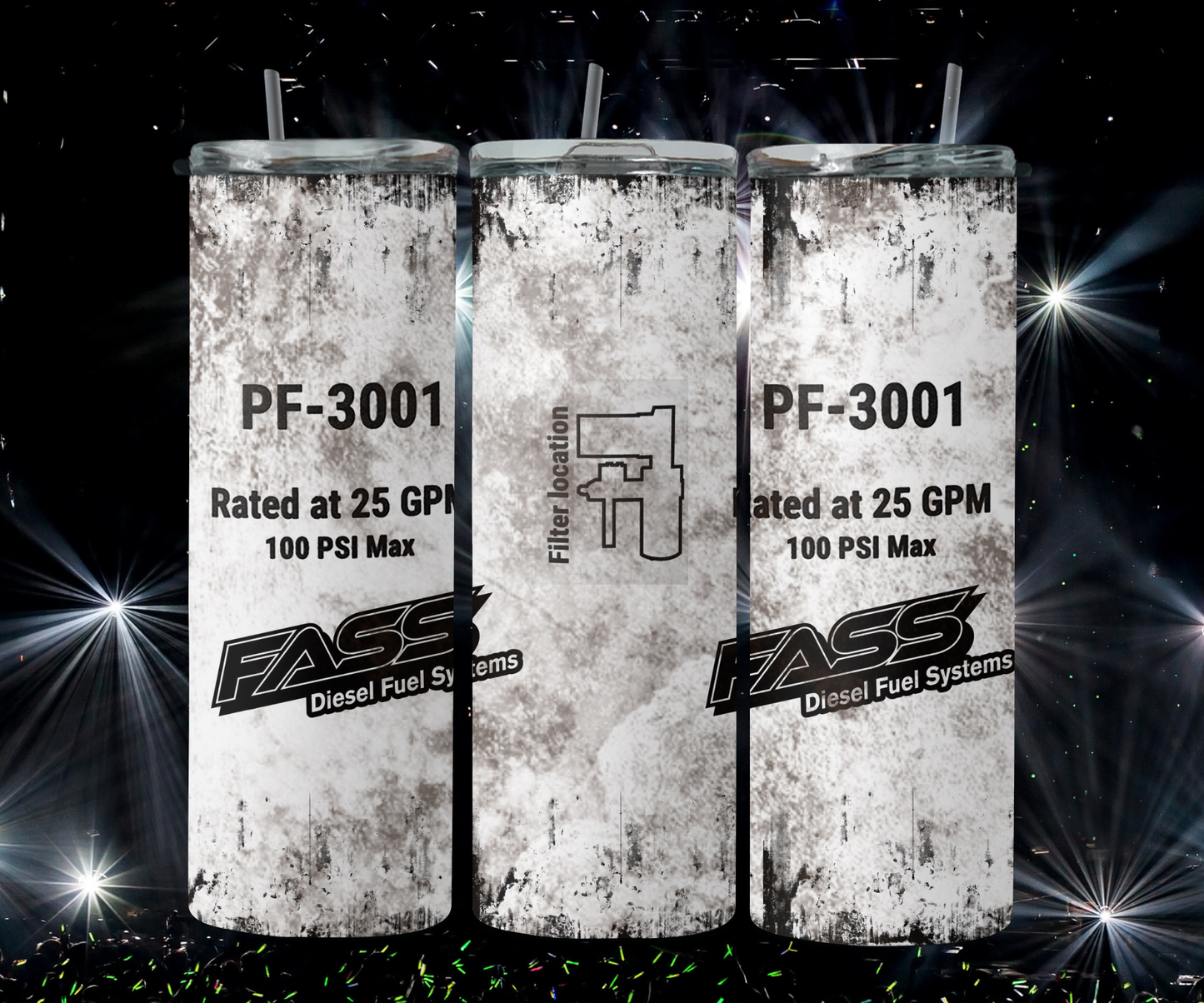 Dirty FASS Oil Filter