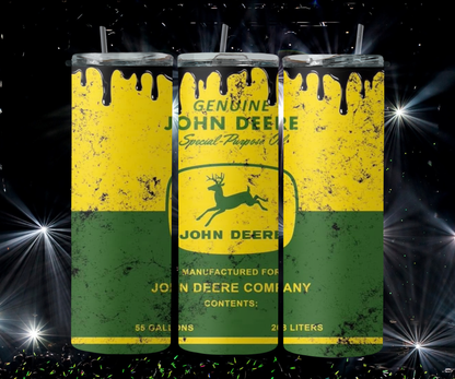 Oily John Deere Can
