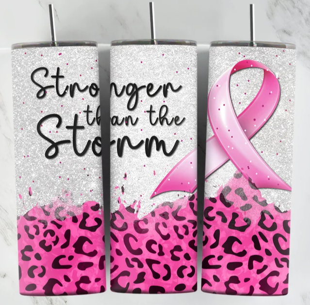 stronger then the storm (pink cancer) 2Face Graphics