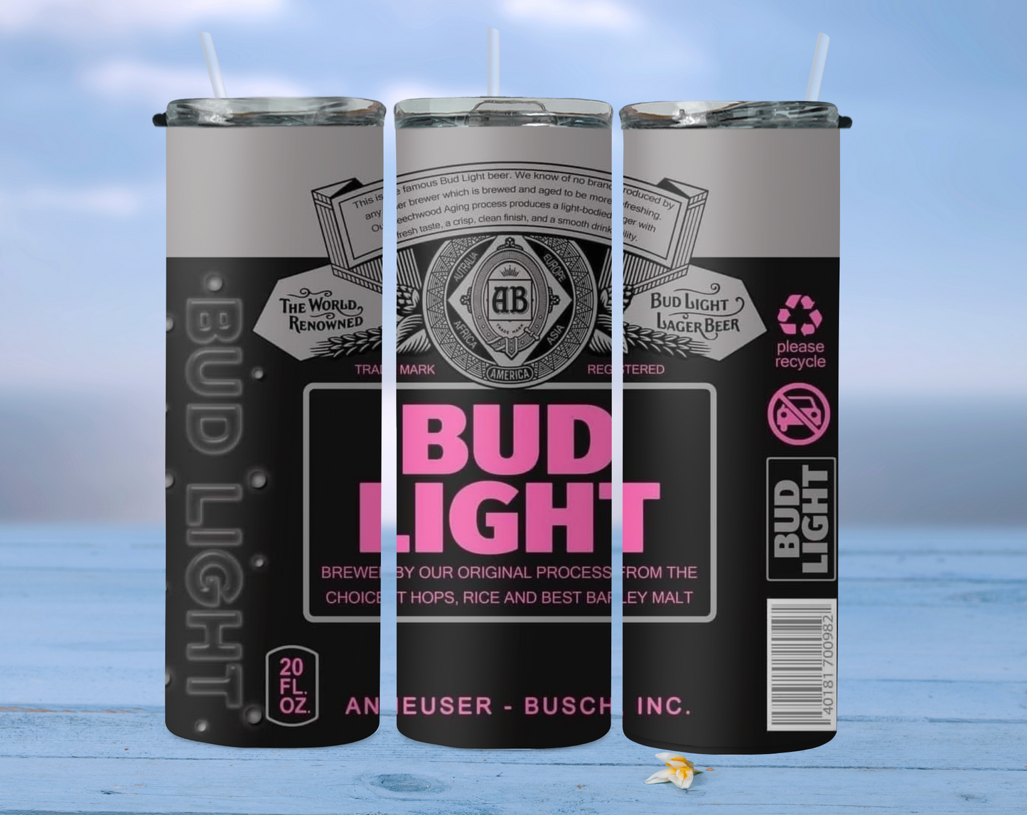 Bud light (pink)