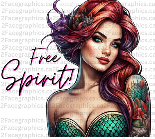 Free sprit mermaid WRAP